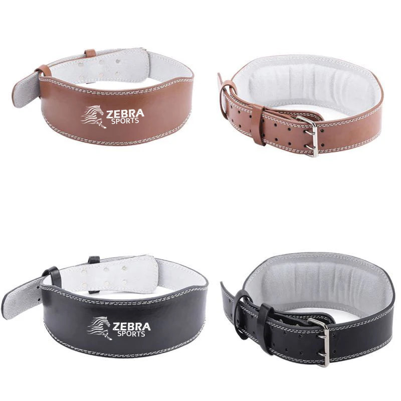 Cowhide Customized Weightlifting Back Support Belt Professional Protection Unisex Powerlifting Bodybuilding Wear-Resistant