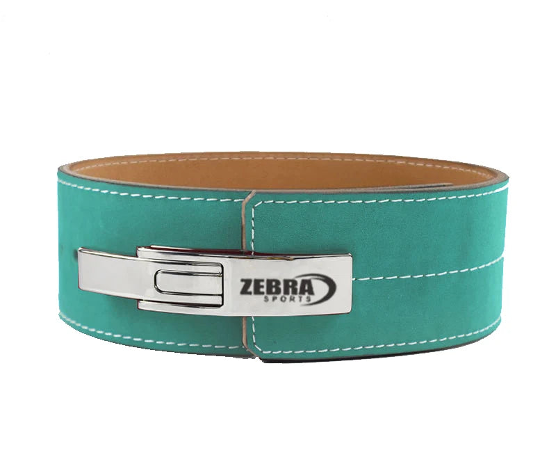 ZEBRA SPORTS LB-560 Custom Logo Weight Power Lifting Leather Lever Pro Belt Gym Training Durable ISO9001 Certified for Men Women