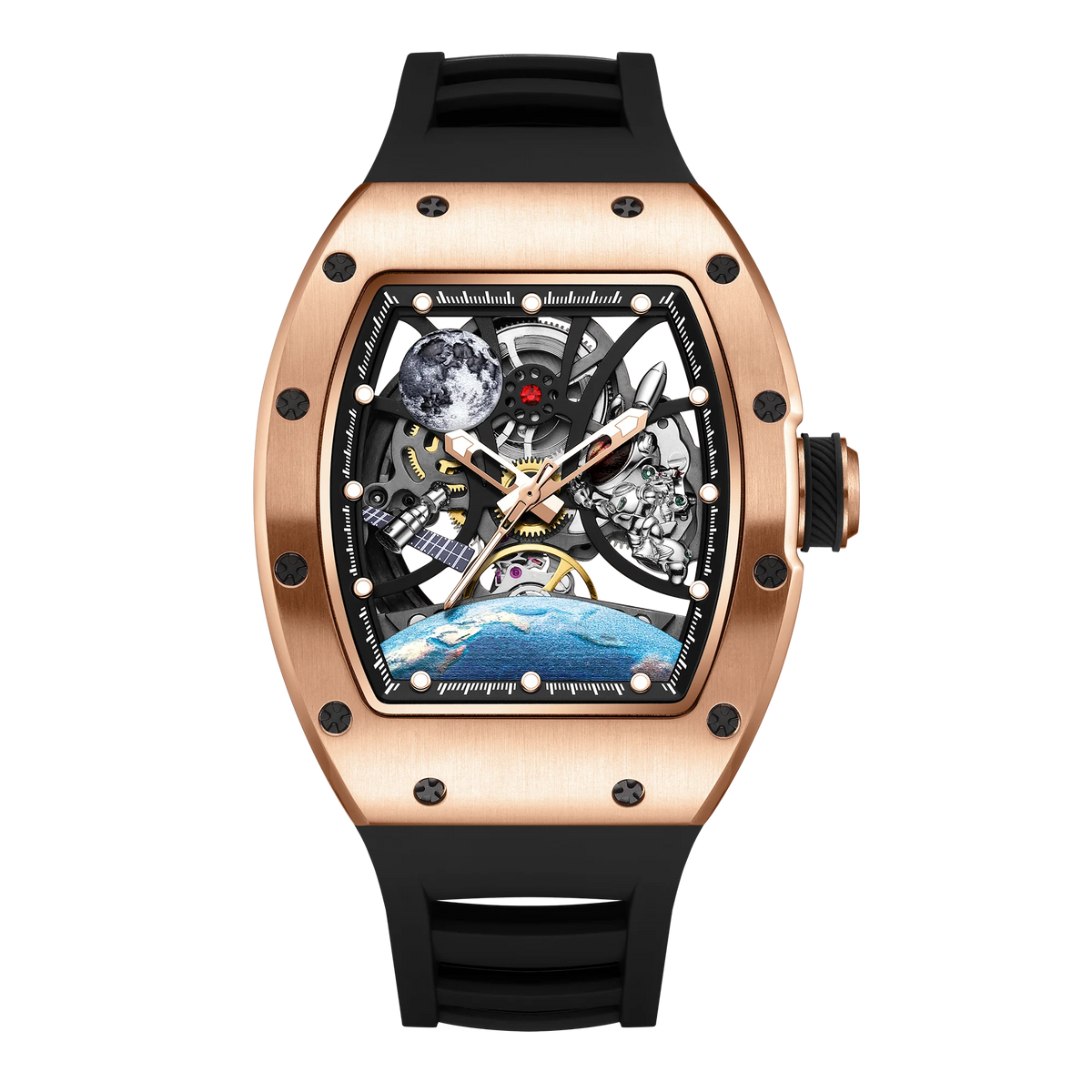 Mechanical Watch OEM/ODM Stainless Steel Automatic Wristwatch Personalized Logo Luxury DesignMen's Watches