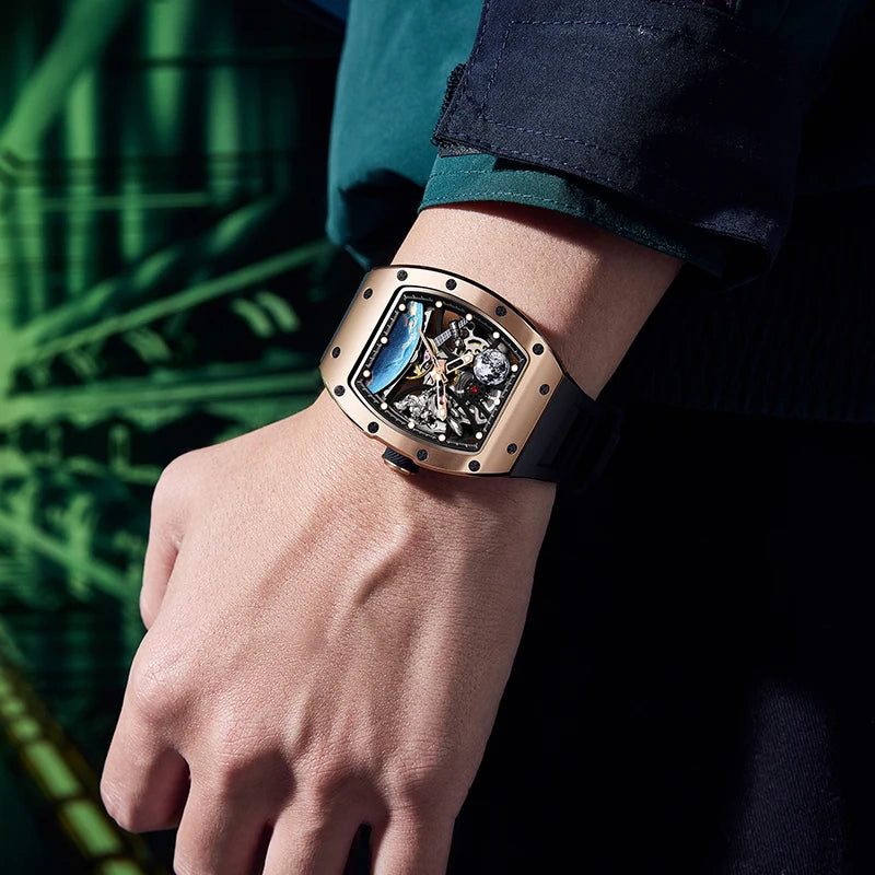 Mechanical Watch OEM/ODM Stainless Steel Automatic Wristwatch Personalized Logo Luxury DesignMen's Watches