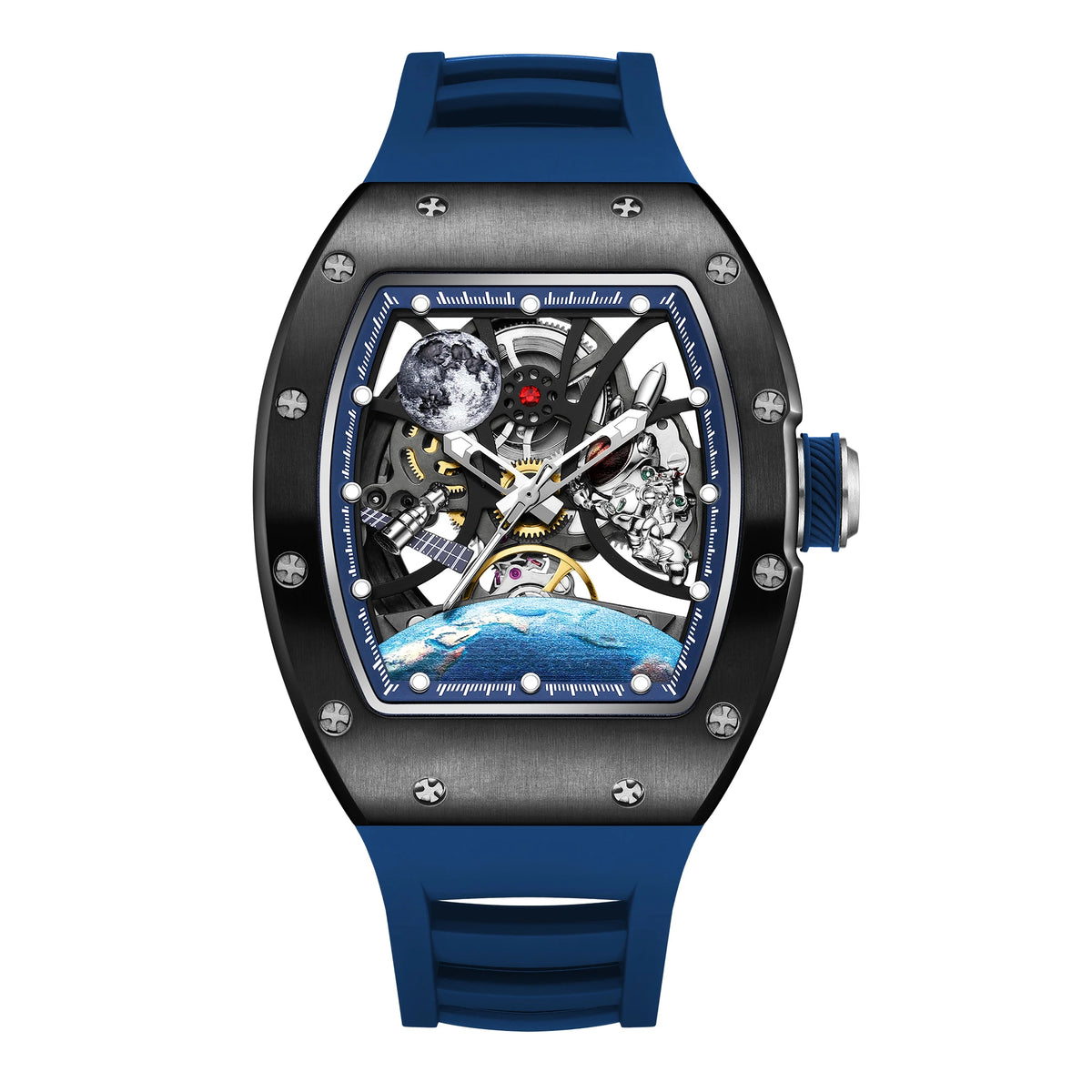 Mechanical Watch OEM/ODM Stainless Steel Automatic Wristwatch Personalized Logo Luxury DesignMen's Watches