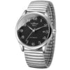 Winner Watches for Men Fashion Automatic Mechanical Simple Stainless Steel Practical Spring Bracelet Watch