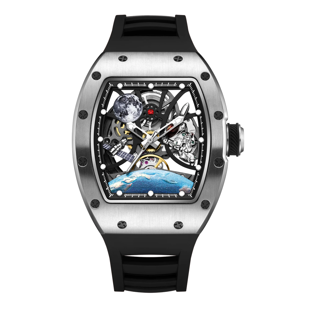 Mechanical Watch OEM/ODM Stainless Steel Automatic Wristwatch Personalized Logo Luxury DesignMen's Watches
