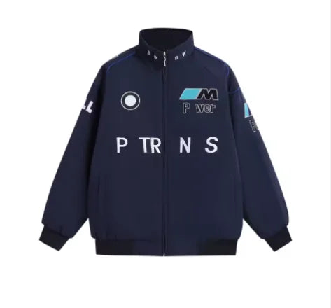 F1 Racing Suit Ferrarise Men's and Women's Light Luxury Trendy Brand Knight Motorcycle Go Kart Custom Jacket