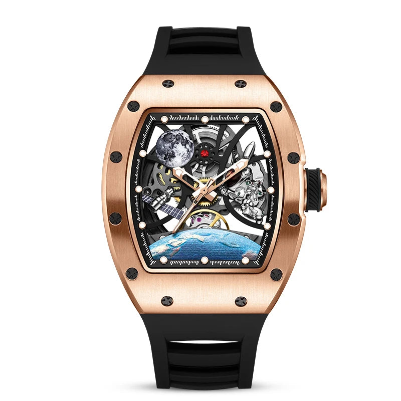 Mechanical Watch OEM/ODM Stainless Steel Automatic Wristwatch Personalized Logo Luxury DesignMen's Watches