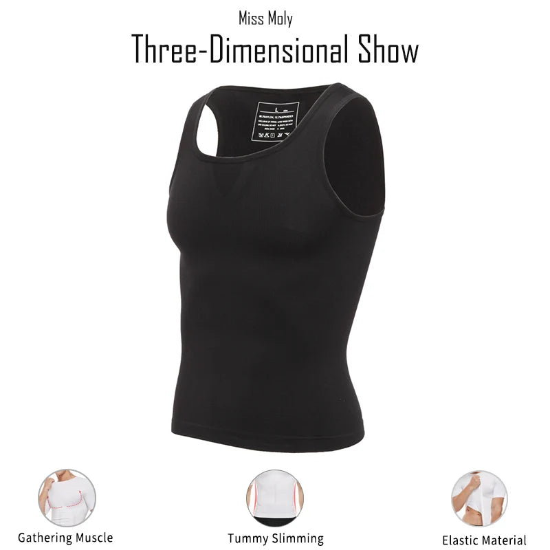 Men Slimming Body Shaper Belly Control Shapewear