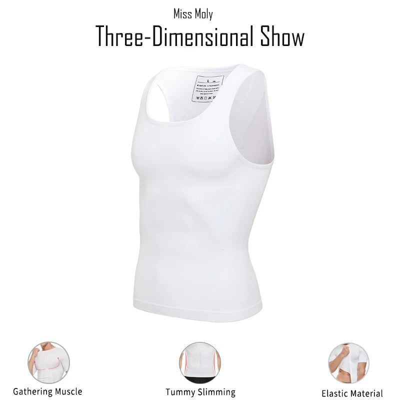 Men Slimming Body Shaper Belly Control Shapewear