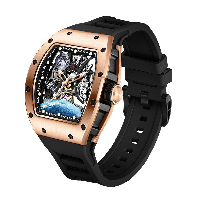 Mechanical Watch OEM/ODM Stainless Steel Automatic Wristwatch Personalized Logo Luxury DesignMen's Watches