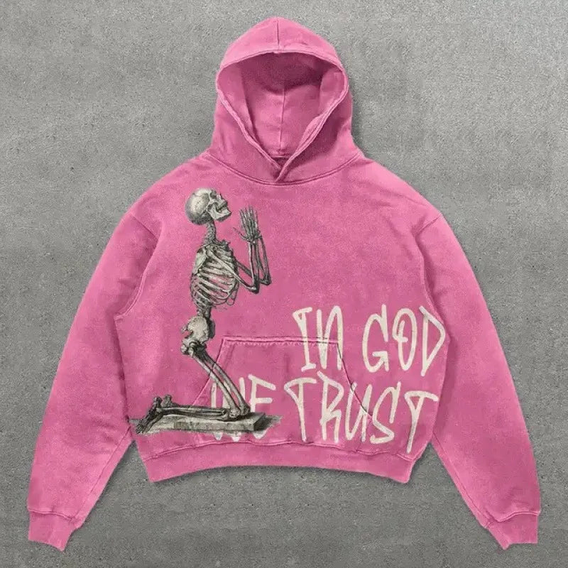 Men's Fleece Hoodie Cotton  Oversized Boxy Fit Cropped Hoodies