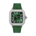 Iced Out Watch Arabian  Studded Wrist Gift Pass Diamond Tester