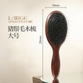 Natural Boar Bristle Air Cushion Comb Air Bag Massage Comb Scalp Meridian Fluffy Bamboo Comb Beech Wood Comb