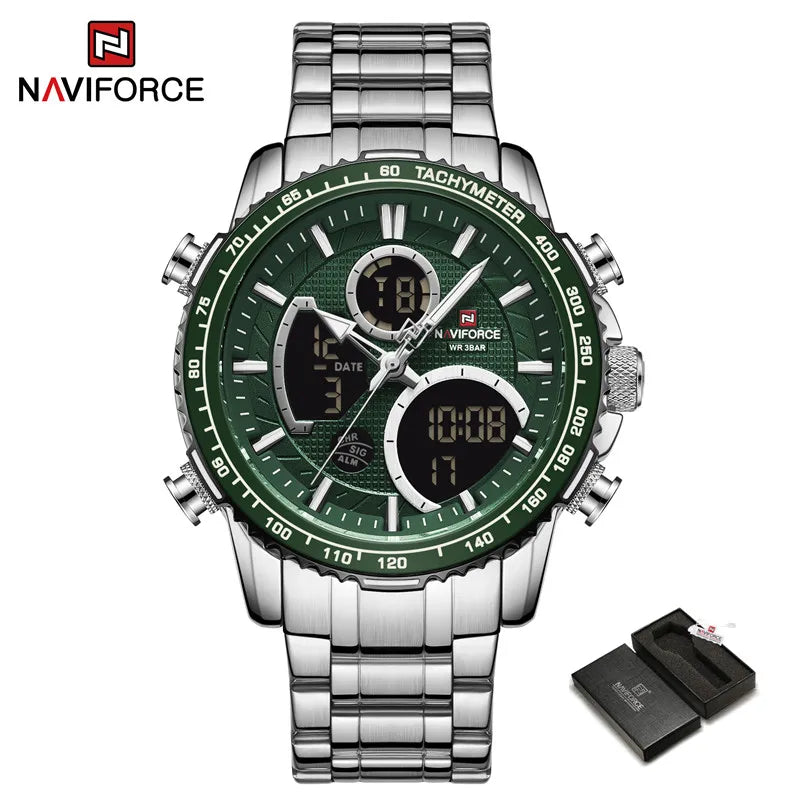 NAVIFROCE Men watches Luminous Business Fashion Man Watch Waterproof Military Watch
