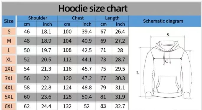 Outerwear Harajuku Fashion Retro Skull Print Hoodie Streetwear Hooded for Men's and Women's