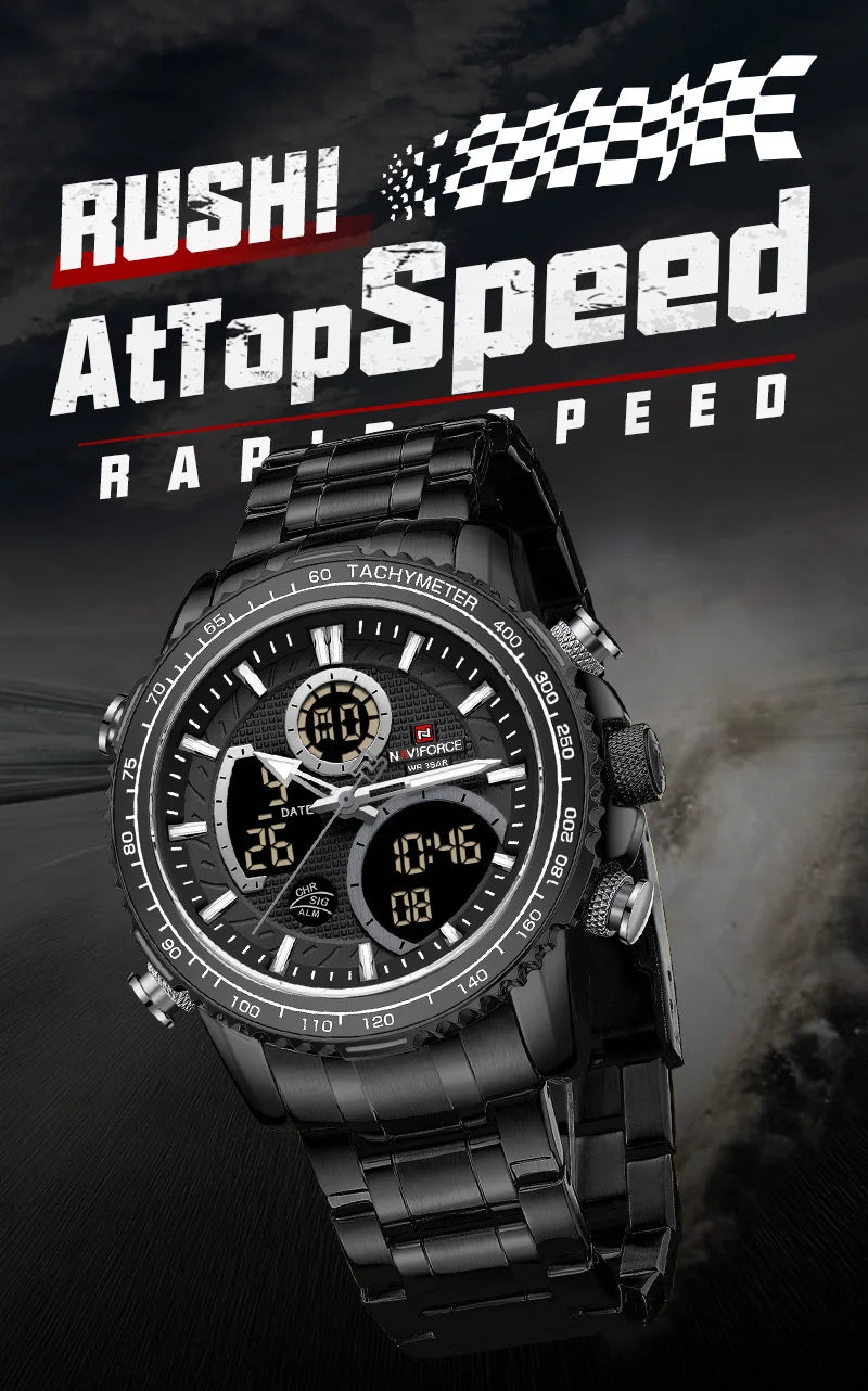 NAVIFROCE Men watches Luminous Business Fashion Man Watch Waterproof Military Watch