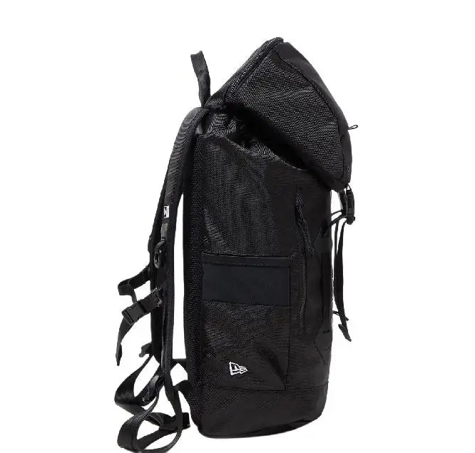 New Era Cotton Backpack Unisex Black