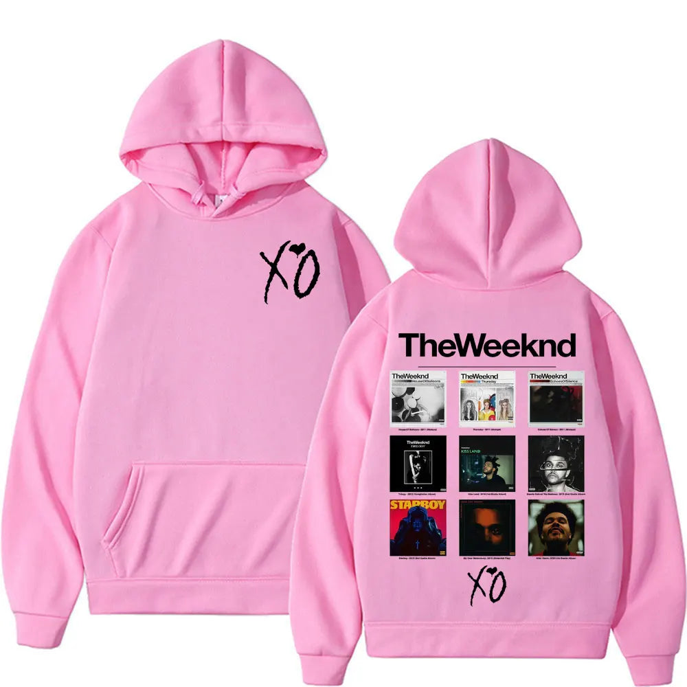 The Weeknd Album Cover Graphic Hoodies Men Women