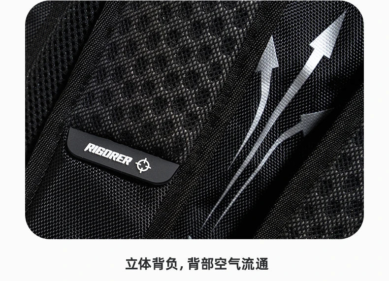 RIGORER Basketball Backpack, Large - Capacity Sports Bag for Fitness Training & Travel Storage, Durable & Practical
