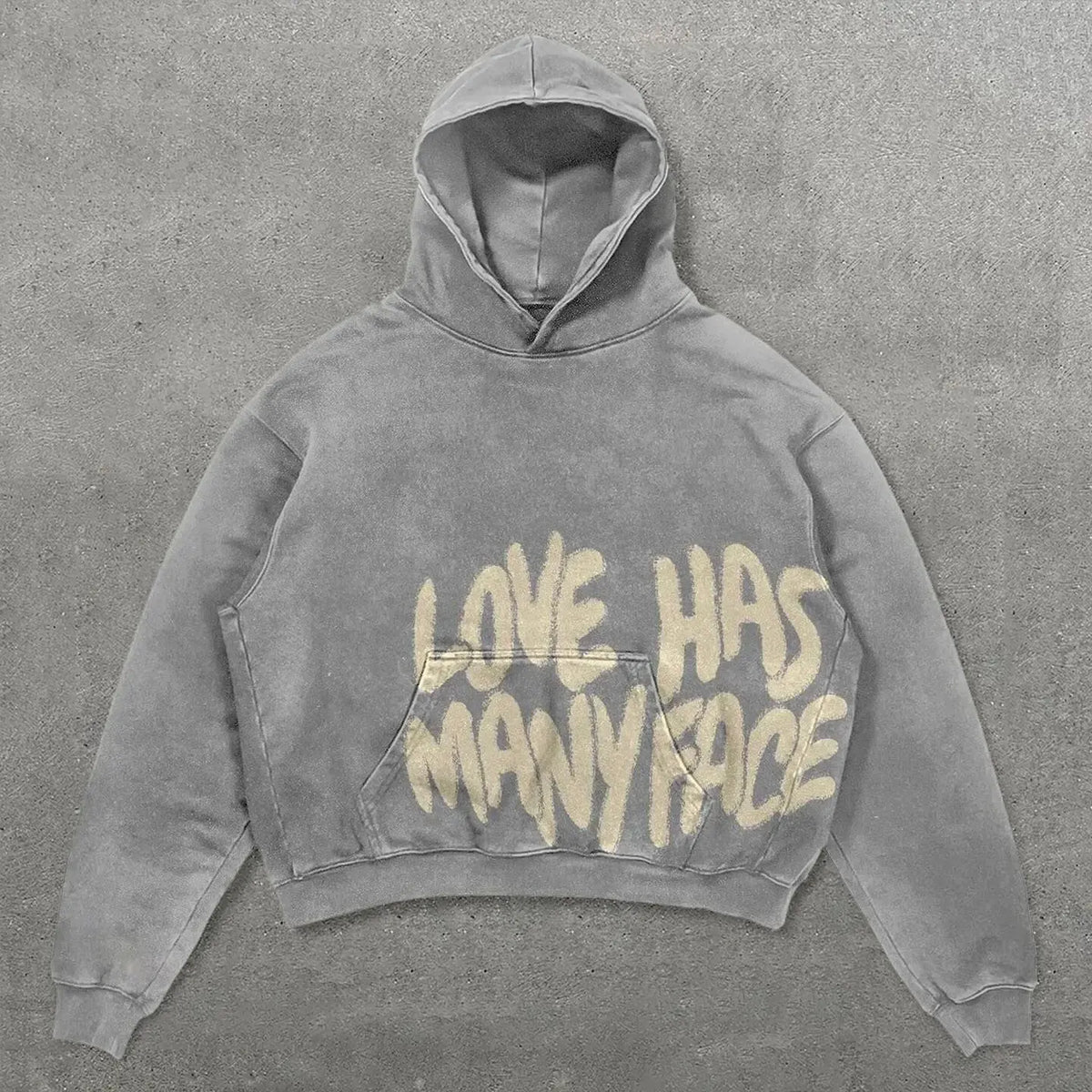 Skull Letter Printed Hoodie For Men & Women