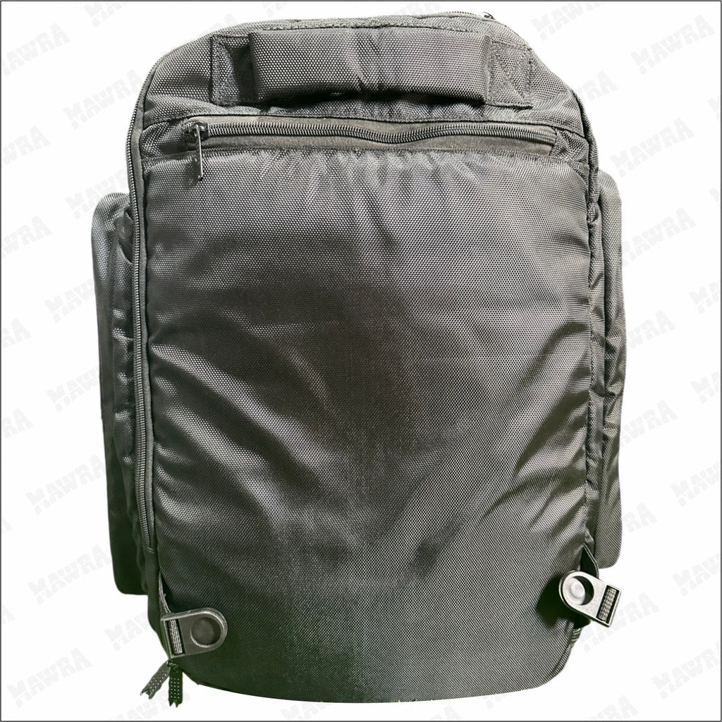Convertible 48-72L Foldable BJJ MMA Duffel Backpack Shoe Compartment Tactical Training Sports Gym Laptop Hot/Cold Zipper