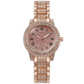Luxury Shiny Diamond Watch for Women Men Gold Silver Quartz Watches Male CRhinestone Wristwatch Gifts