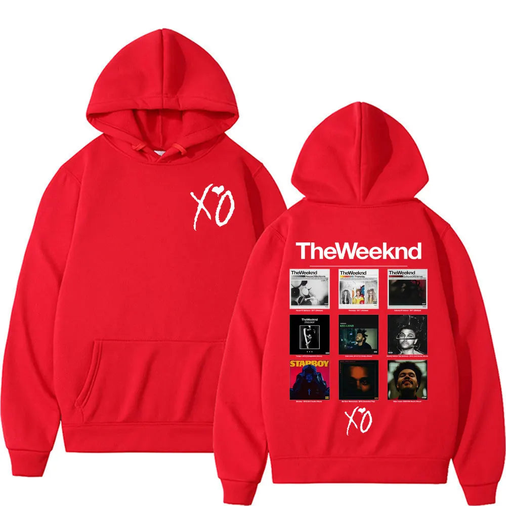 The Weeknd Album Cover Graphic Hoodies Men Women
