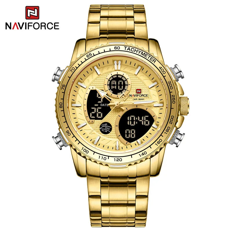 NAVIFROCE Men watches Luminous Business Fashion Man Watch Waterproof Military Watch