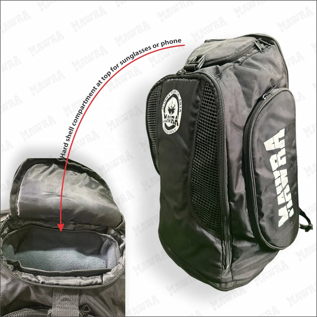 Convertible 48-72L Foldable BJJ MMA Duffel Backpack Shoe Compartment Tactical Training Sports Gym Laptop Hot/Cold Zipper