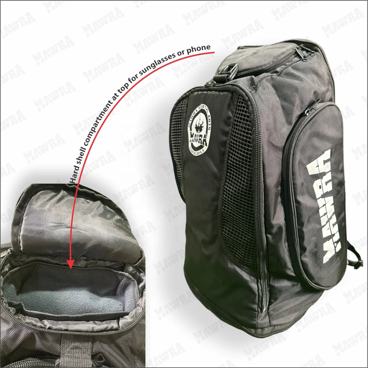Convertible 48-72L Foldable BJJ MMA Duffel Backpack Shoe Compartment Tactical Training Sports Gym Laptop Hot/Cold Zipper