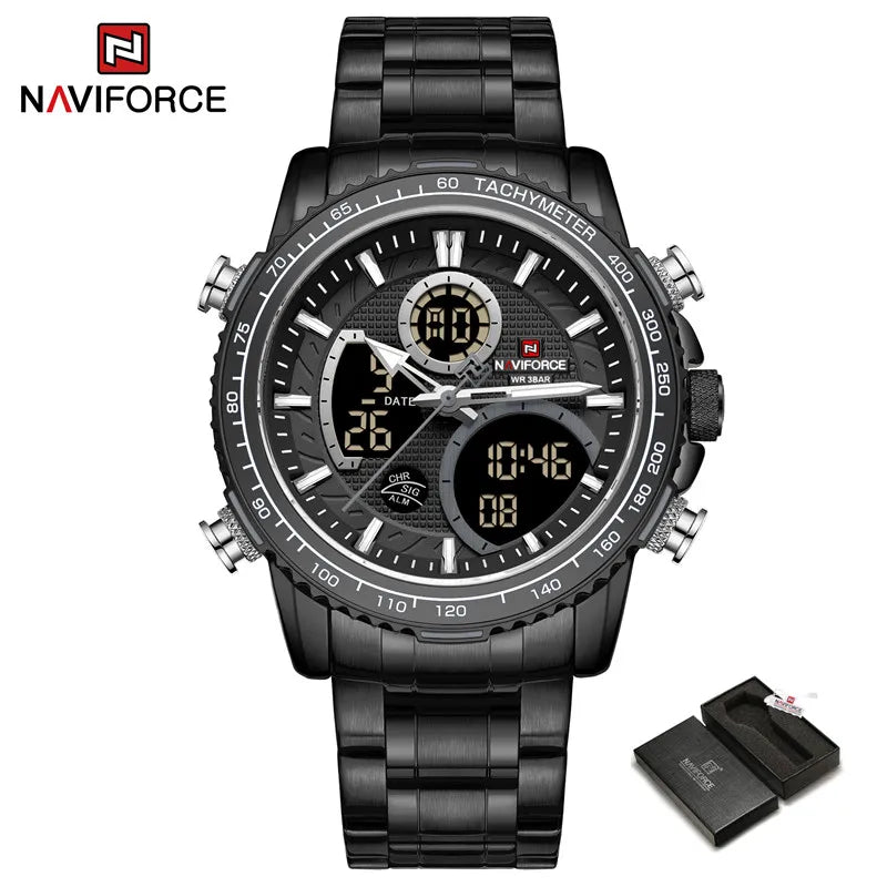 NAVIFROCE Men watches Luminous Business Fashion Man Watch Waterproof Military Watch