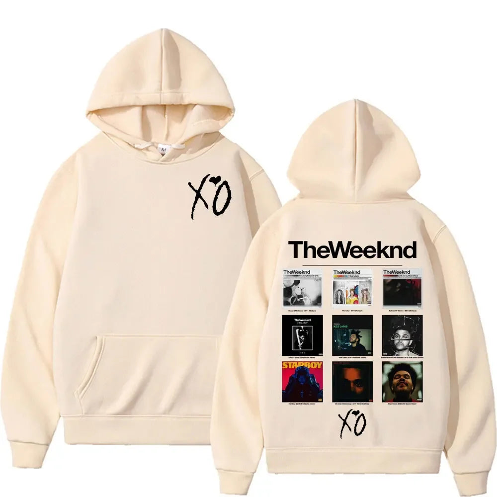 The Weeknd Album Cover Graphic Hoodies Men Women