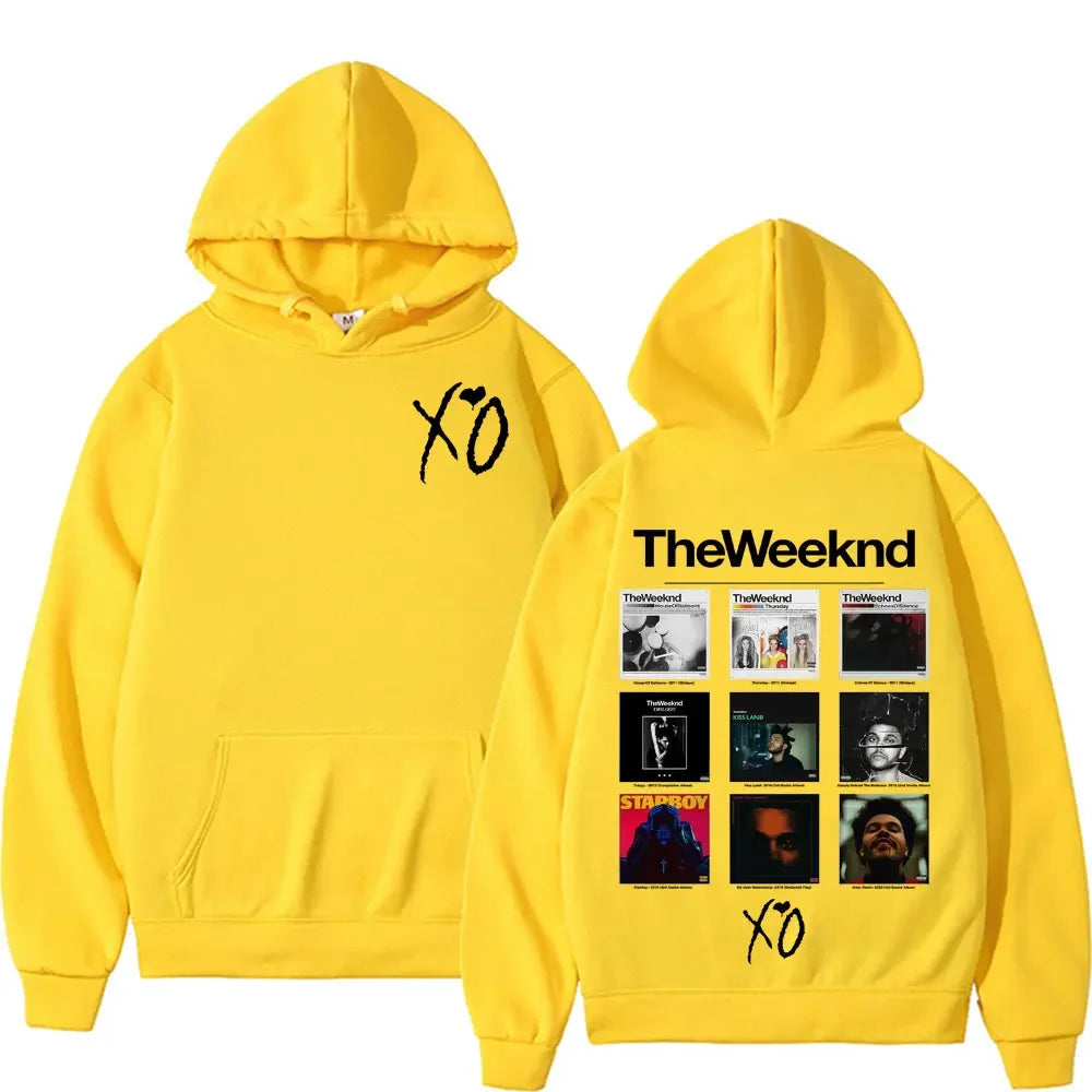 The Weeknd Album Cover Graphic Hoodies Men Women