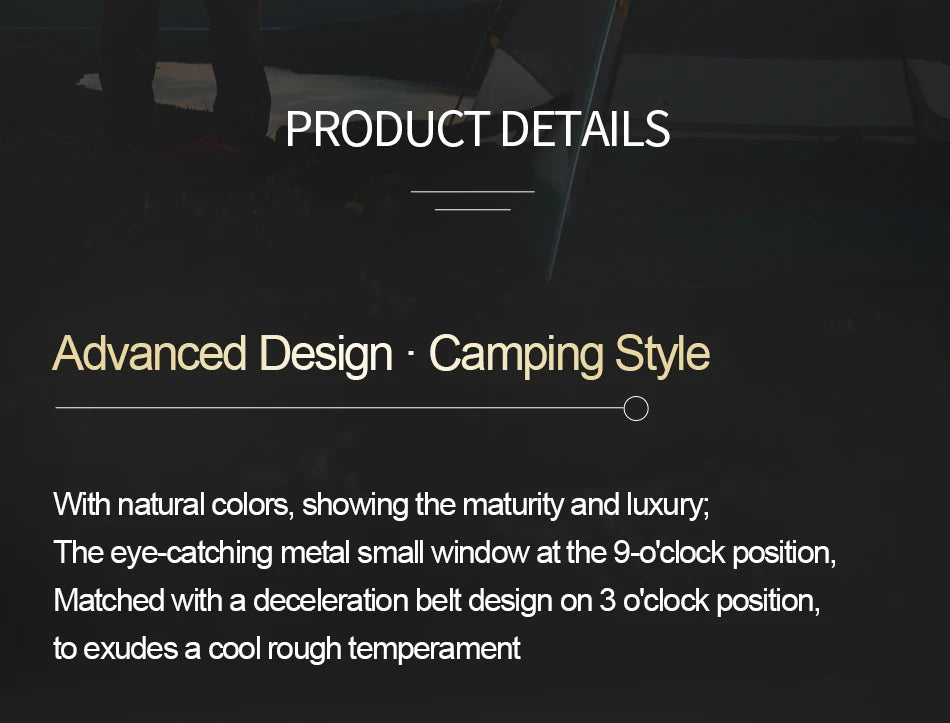 NAVIFORCE Mens Watches Stainless Steel Waterproof