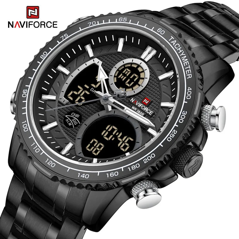 NAVIFROCE Men watches Luminous Business Fashion Man Watch Waterproof Military Watch