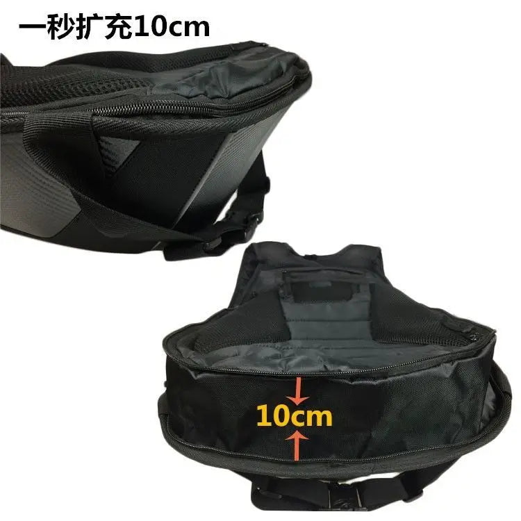 Moto Racing  bag Motocross Carbon Fiber Backpack Waterproof Motorcycle Hard Shell Backpacks