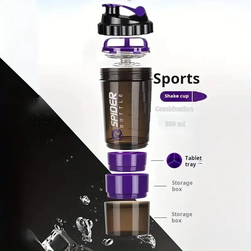 500ml  3 layer  Protein Powder Shake