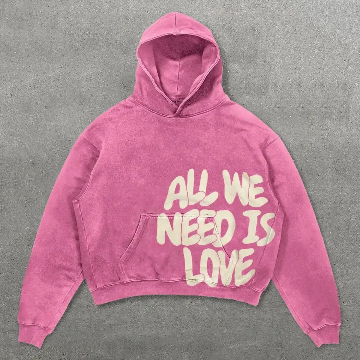 Skull Letter Printed Hoodie For Men & Women