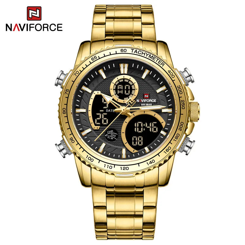 NAVIFROCE Men watches Luminous Business Fashion Man Watch Waterproof Military Watch