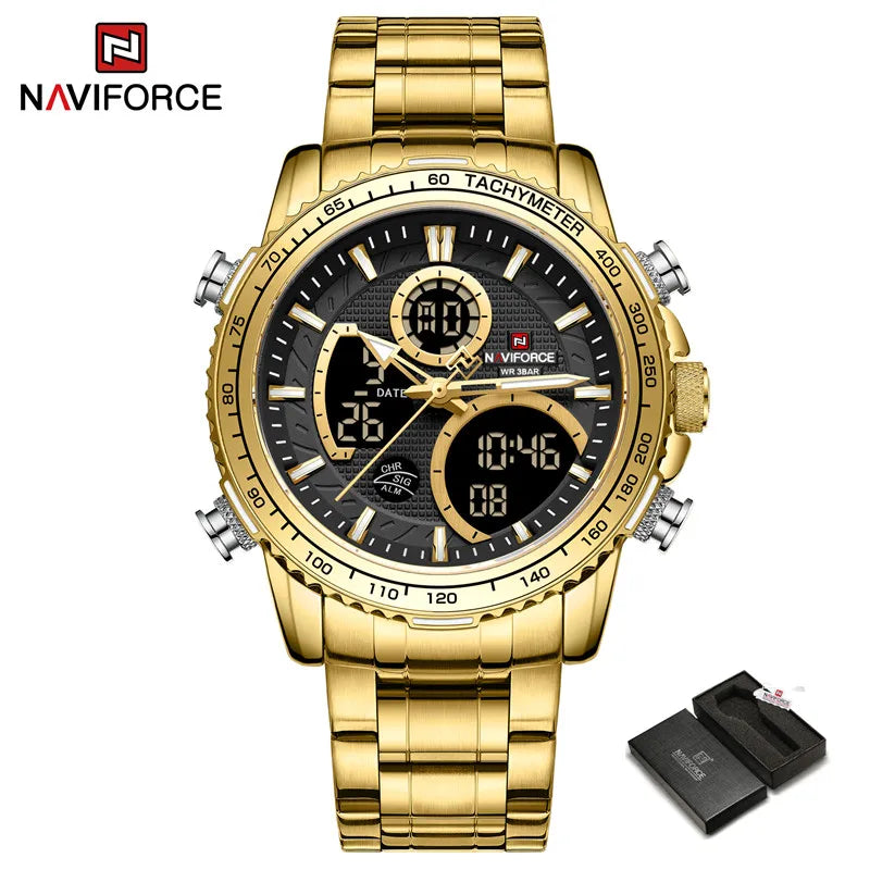 NAVIFROCE Men watches Luminous Business Fashion Man Watch Waterproof Military Watch