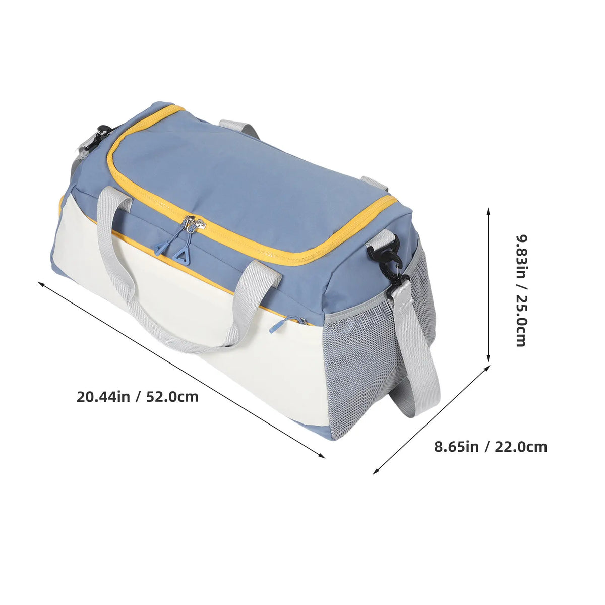 Multipurpose Gym  duffle Sports Bag Wet Dry Separation Large Capacity