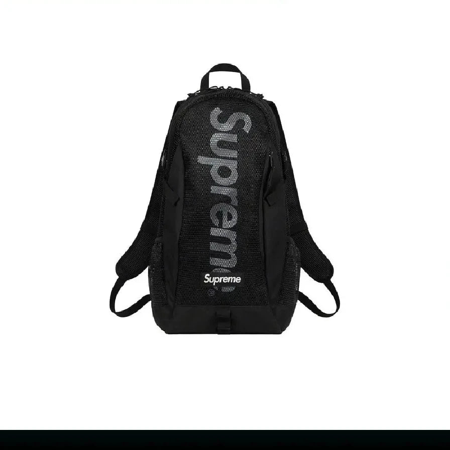 Supreme Polyester Backpack Regular Unisex Black