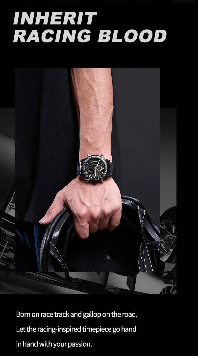 NAVIFROCE Men watches Luminous Business Fashion Man Watch Waterproof Military Watch