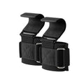 Widen Weight Lifting Hook Grips Wrist Wraps Non-slip Rubber Coating Gym Fitness Hook Weight Strap Pull-Ups Power Lifting Glove