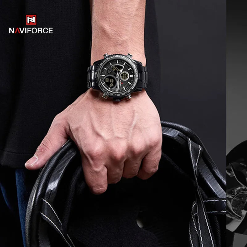 NAVIFROCE Men watches Luminous Business Fashion Man Watch Waterproof Military Watch