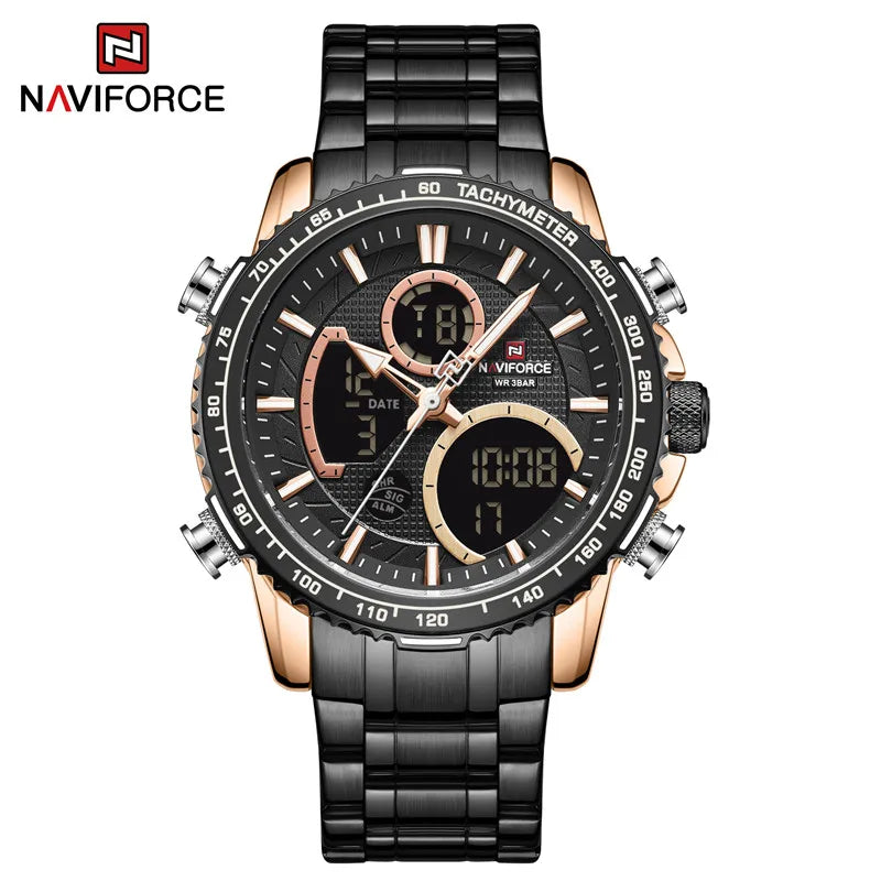NAVIFROCE Men watches Luminous Business Fashion Man Watch Waterproof Military Watch