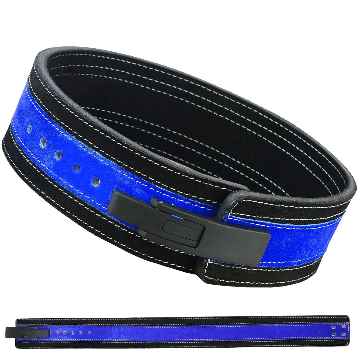 Customize Durable Leather 13mm Powerlifting Belt for Men Women with buckle